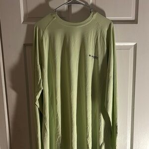 Columbia Green Long Sleeve Tee